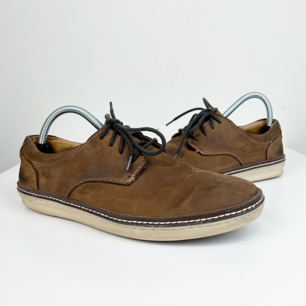 Johnston & Murphy Brown Leather Oxfords